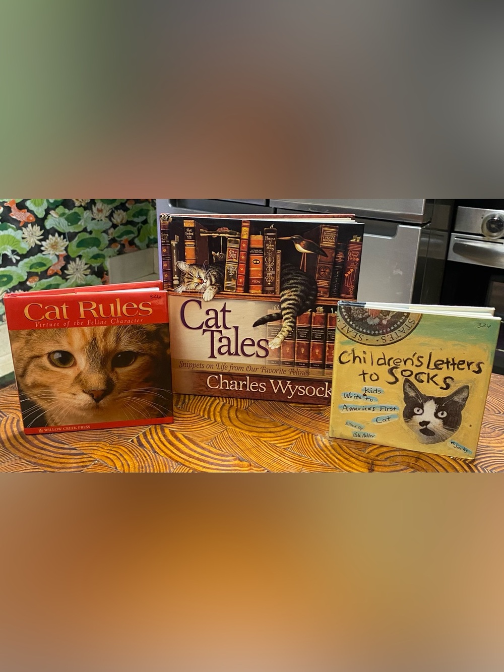 Cat Books Hard Cover Lot of 3